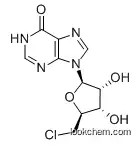 Molecular Structure of 21017-05-0 (5'-Chloro-5'-deoxyinosine)